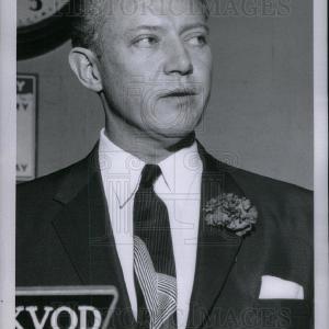 1957 Press Photo MC Stephen Nichols Cheap Affordable