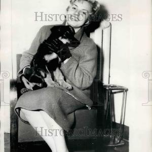 1957 Press Photo Dancer Barbara Blen - KSB39257 Free Shipping Online