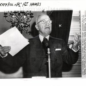 1957 Press Photo Harry S. Truman President United State Cheap Sale Eastbay