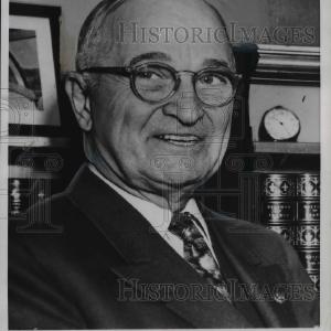 1957 Press Photo Harry Truman Free Shipping Footlocker Finishline