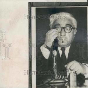 1957 Press Photo Don Modica, Senate Investigation Of New York Racketeering Clearance Get To Buy