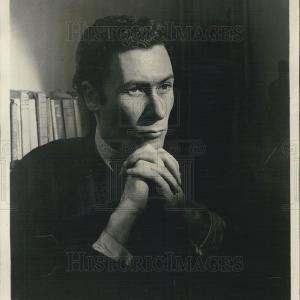 1959 Press Photo John Osborne author of "Look Back in Anger" Wide Range Of Sale Online