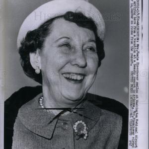 1959 Press Photo Mrs Mamie Eisenhower Washington Cheap Sale Newest