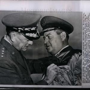 1957 Press Photo Curtis LeMay General Sale New