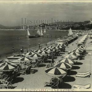 1957 Press Photo Cannes on the French Riviera on the mediterranean Buy Cheap For Cheap