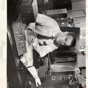 1956 Press Photo Tom Powers Actor 2025 New For Sale