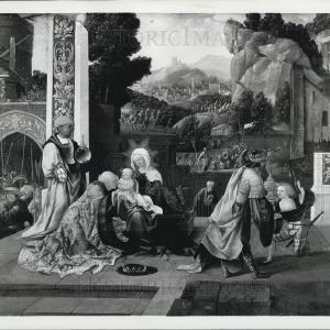 1957 Press Photo "Adoration of the Magi"painting. Manchester Great Sale Online