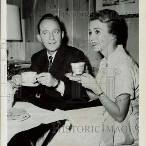 1957 Press Photo Bing Crosby and Inger Stevens, the stars of "Man on Fire." Buy Cheap Best Place