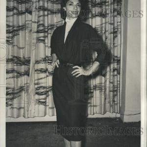 1957 Press Photo Belly Dancer Zanumba Buy Cheap Affordable