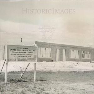 1957 Cortez, Florida Post Office Construction Press Photo Sale Deals