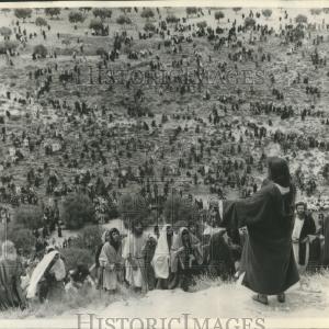 1961 Press Photo Jeffrey Hunter King Biblical Christ Cheap 100% Original