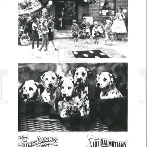 1961 Press Photo Disney's 101 Dalmations Excellent Sale Online