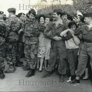1960 Press Photo Young Paratroopers in Algeirs Buy Cheap Big Discount