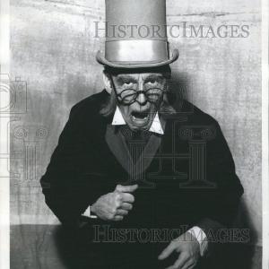 1966 Press Photo Christmas Carol Millar Theatre Scrooge Cheap Pick A Best