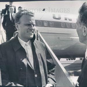 1962 Evangelist Rev. Dr. Billy Graham Press Photo Cheap Countdown Package