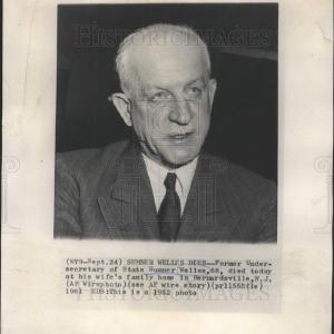 1961 Press Photo SUMNER WELLES AMERICAN GOVERNMENT OFFICIAL Cheap Sale Manchester