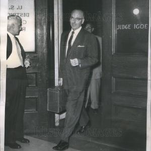 1961 Press Photo William D. Lydon, income tax evasion trial. Cheap Sale Cost