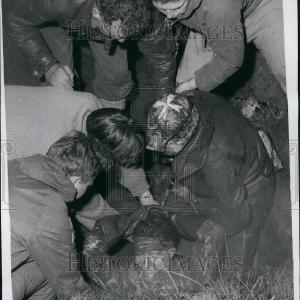1961 Press Photo Potholer Graham Shaw, Rescuers Tumblr Cheap Online