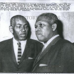 1960 Press Photo Hulan Jack/Manhattan Borough President/Convicted Conspiracy Outlet Online Shop