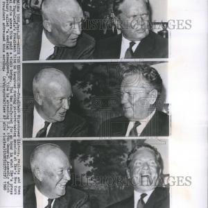 1960 Press Photo Josip Broz Tito Statesman Free Shipping Huge Surprise