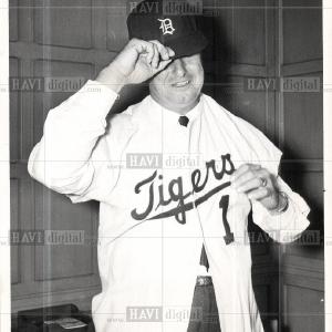 1960 Press Photo Bob Scheffing Detroit Tigers Outlet Geniue Stockist