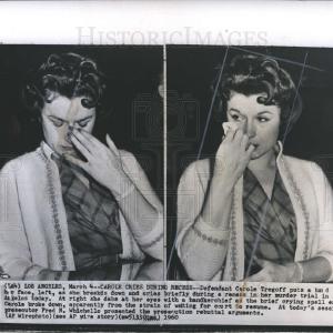 1960 Press Photo Carole Tregoff murder conspiracy trial Cheap Sale Explore