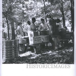 1960 Press Photo Camps in Michigan For Sale 2025