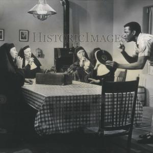 1965 Press Photo Sidney Poitier "Lilies of the Fields" Cheap Sale The Cheapest