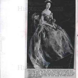 1965 Press Photo Queen Elizabeth II Outlet For Nice