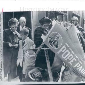 1965 Press Photo Pope Paul VI Marketable Cheap Pice