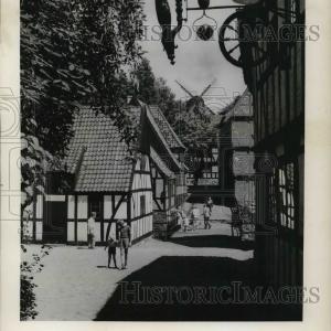 1965 Press Photo Old Town Museum in Denmark Free Shipping New Styles