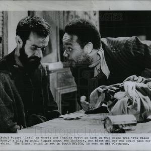 1969 Press Photo Athol Fugard Charles Hyatt Blood Knot Discount Fashionable