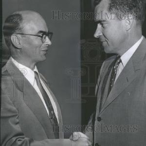 1956 Press Photo Robert McCollum American Voice Actor Footlocker For Sale