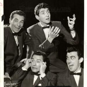1956 Press Photo Kirby Stone Four Latest Collections For Sale