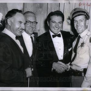 1956 Press Photo Musician George Liberace Cheap New Styles