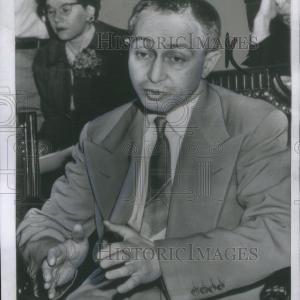 1956 Press Photo Harry Gold Manhattan Project Spy Order