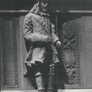 1956 Press Photo Antoine Laumet de La Mothe Cadillac Sale Tumblr