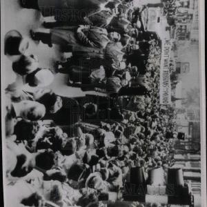 1956 Press Photo Anti-Russian Parade In London Cheap Fake