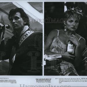 1964 Press Photo Peter Weller Ellen Barkin The Adventures of Buckaroo Banzai Discount How Much