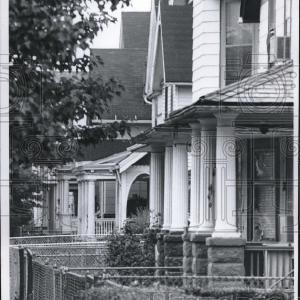 1970 Press Photo West 47th Street View Newest Cheap Online