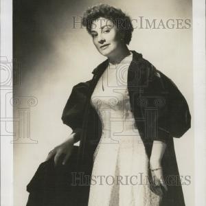 1958 Press Photo Erika Koeth Coloratura Soprano Discounts Sale Online
