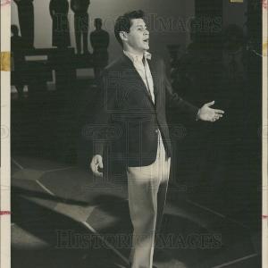 1958 Press Photo Eddie Fisher of 'The Eddie Fisher Show' Cheapest Online