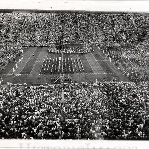 1957 Press Photo University of Michigan Stadium Many Kinds Of Sale Online