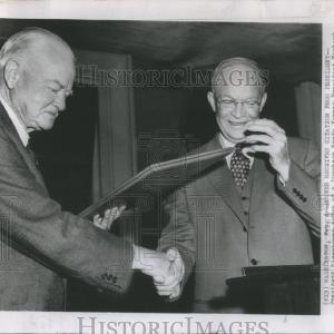 1957 Press Photo President Hoover Washington Very Cheap Sale Online