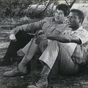 1963 Press Photo Stanley Adams and Sidney Poitier in Lilies of the Field Discount Latest Collections