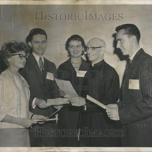 1963 Press Photo Scholarships Donna BErgeb High School - RRV59203 Buy Cheap Low Shipping Fee