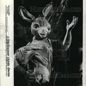 1963 Press Photo Puppet in Midsummer Night's Dream Cheapest Online