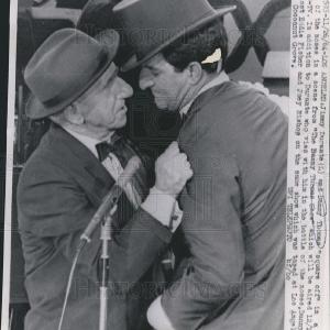 1964 Press Photo Danny Thomas Jimmy Durante THE DANNY THOMAS SHOW Cheap Factory Outlet