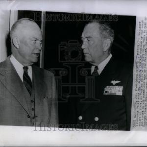 1955 Press Photo Radford Eisenhower Outlet Cheap Quality