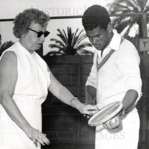 1955 Press Photo tennis Discount With Mastercard